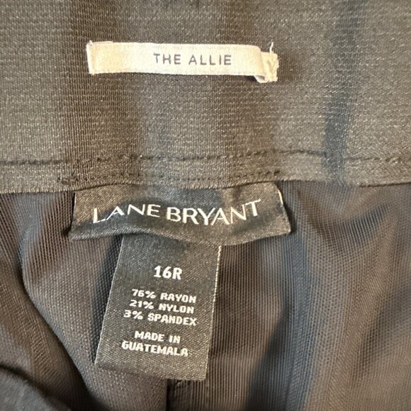 Lane Bryant Women Black The Allie Skinny Ankle Power Pockets Pants Size 16R NWOT - Picture 4 of 7